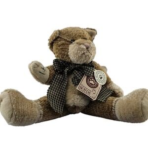 Boyds "Scratches P Whiskerpuss" Style 53000 Cat Plush Toy Collector Bean Bag EUC